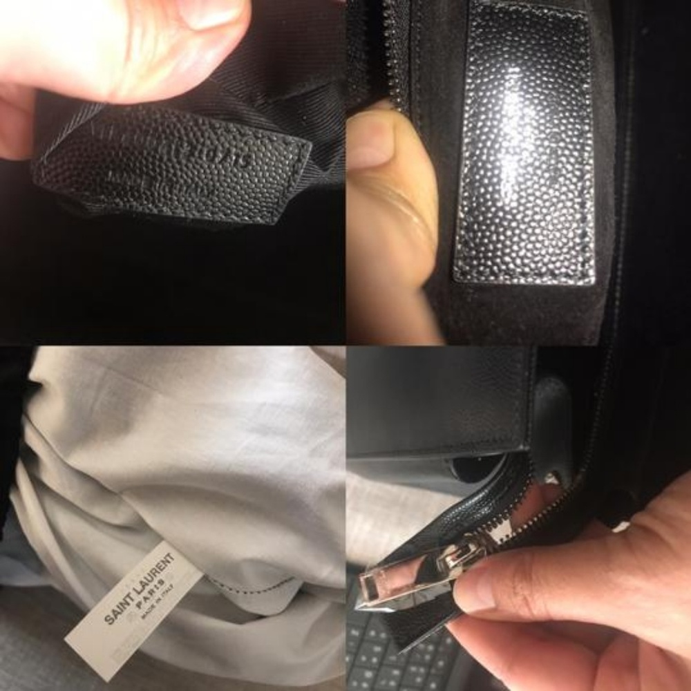 Saint Laurent Cabas Rive Gauche Small Leather - Picture 5 of 8